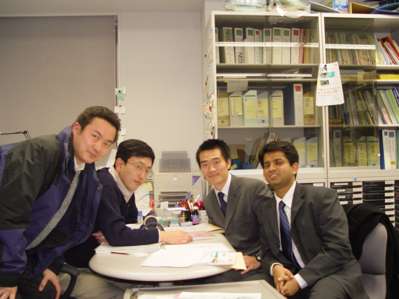 与一位亚洲研究人员的相遇