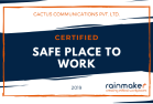 Top 10 Safe Places to Work 2019