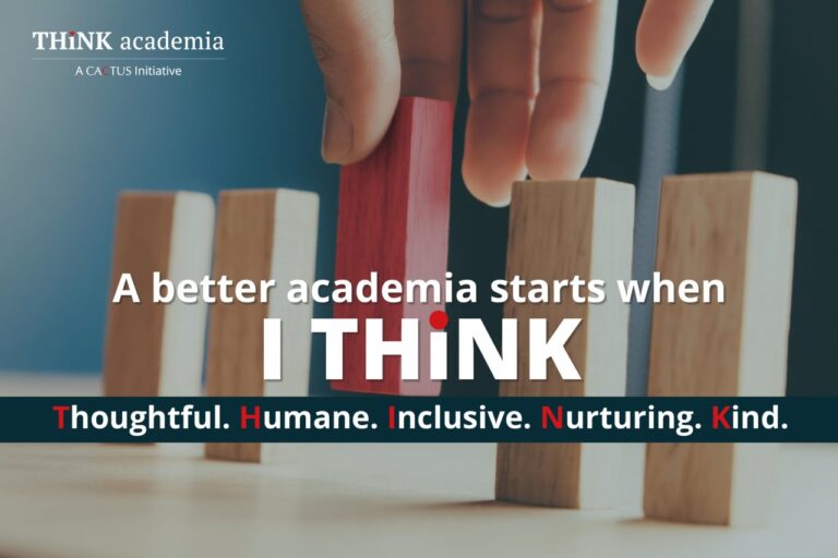 THINK Academia for researcher wellbeing goes live